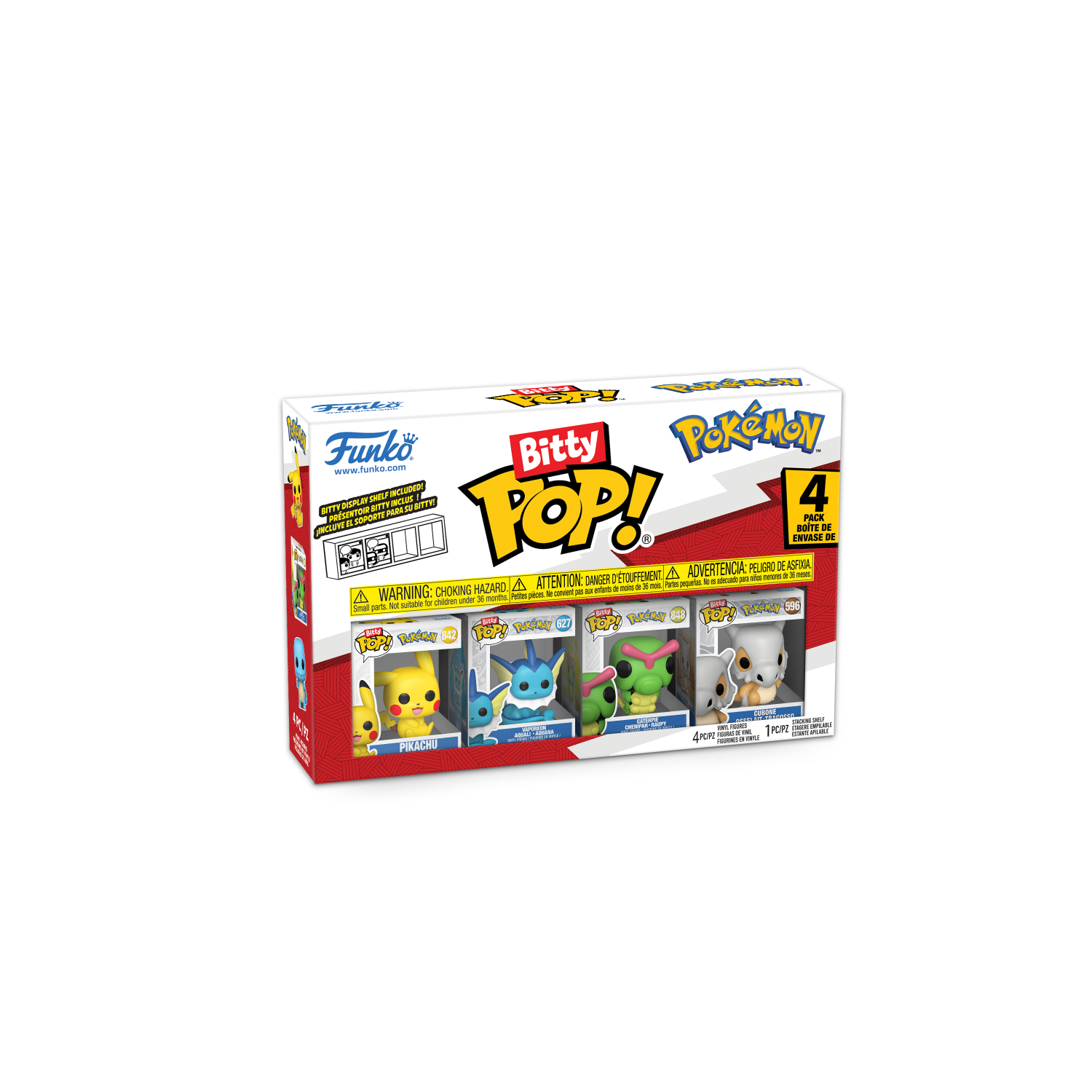 Pokémon Funko Bitty Pop Series 1 – 4 Pack