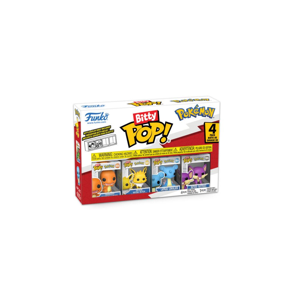 Pokémon Funko Bitty Pop Series 2 – 4 Pack