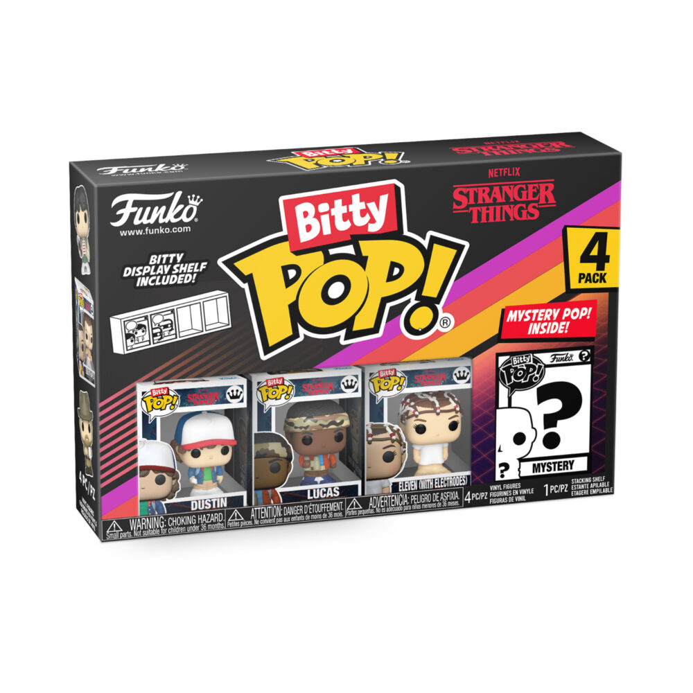 Stranger Things Funko Bitty Pop Series 2 – 4 Pack