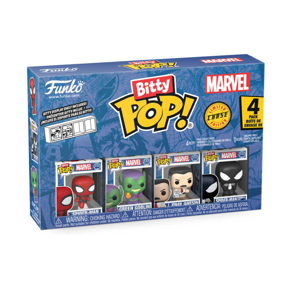 Spider-Man Funko Bitty Pop Series 1 – 4 Pack