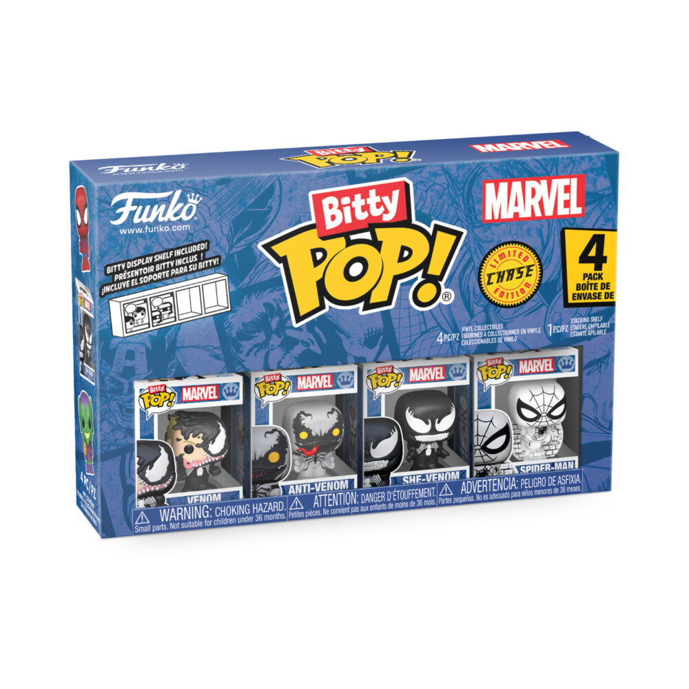 Spider-Man Funko Bitty Pop Series 3 – 4 Pack