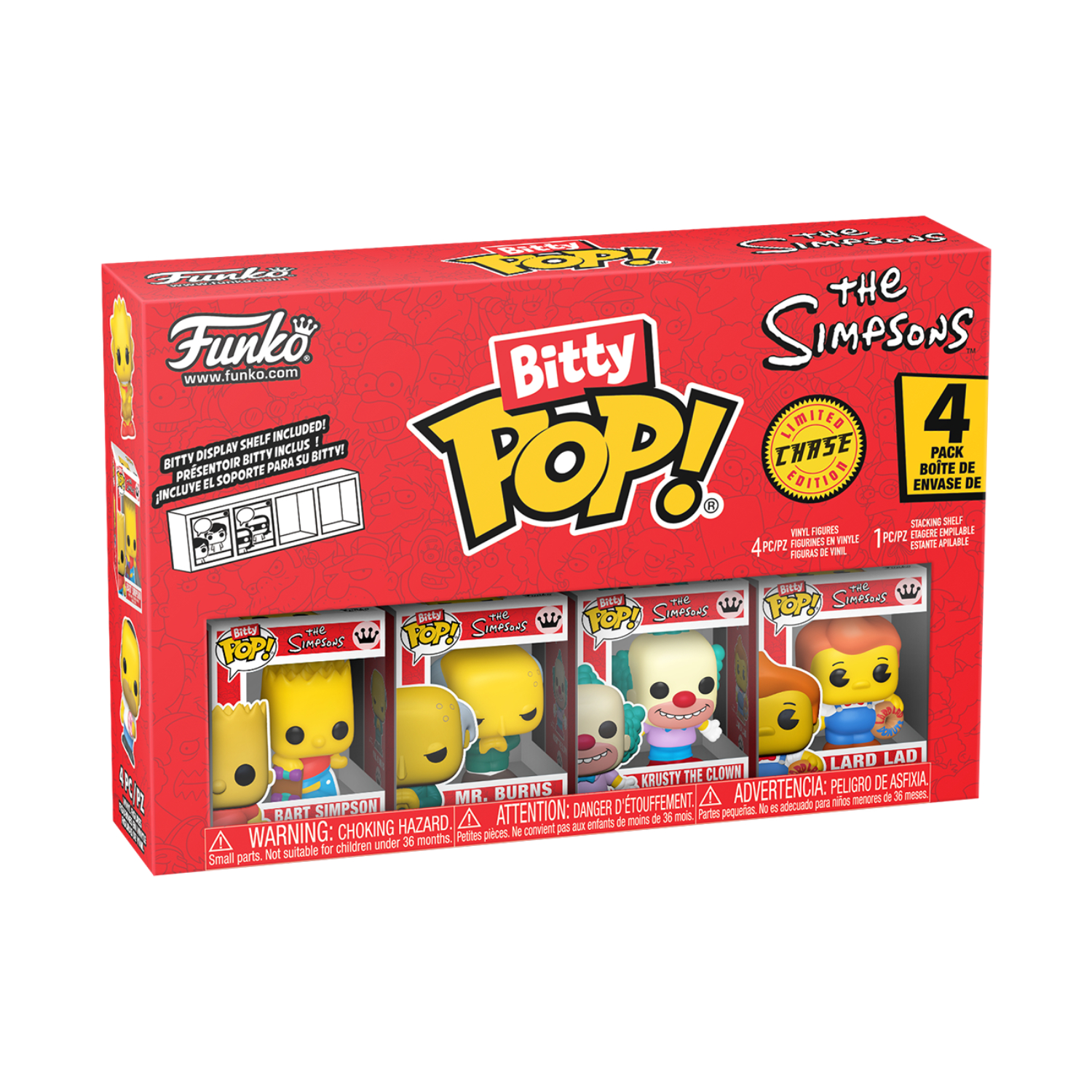 The Simpsons Funko Bitty Pop Series 1 – 4 Pack
