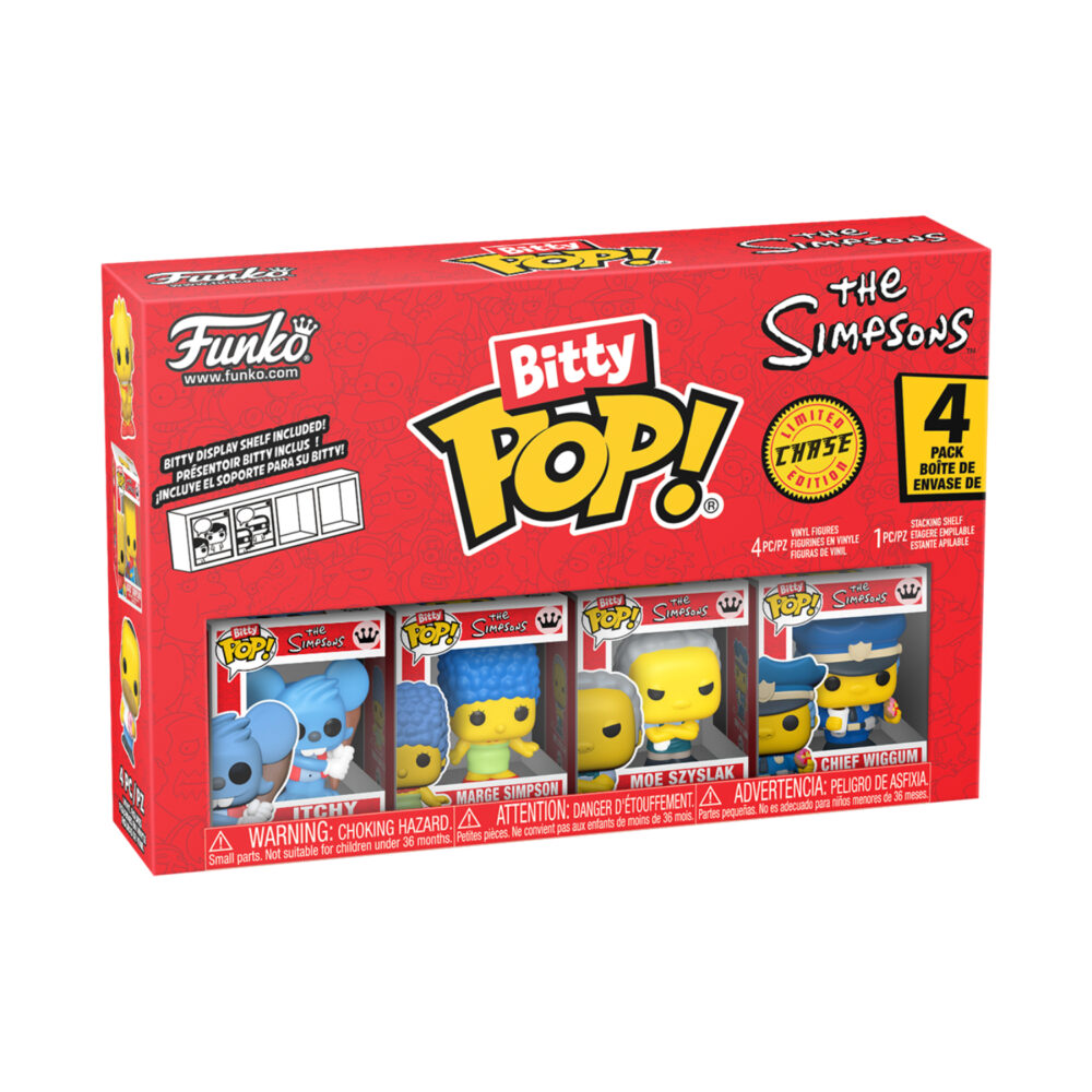 The Simpsons Funko Bitty Pop Series 2 – 4 Pack