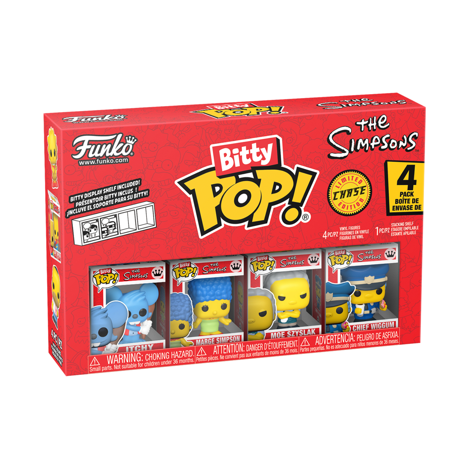 The Simpsons Funko Bitty Pop Series 2 – 4 Pack