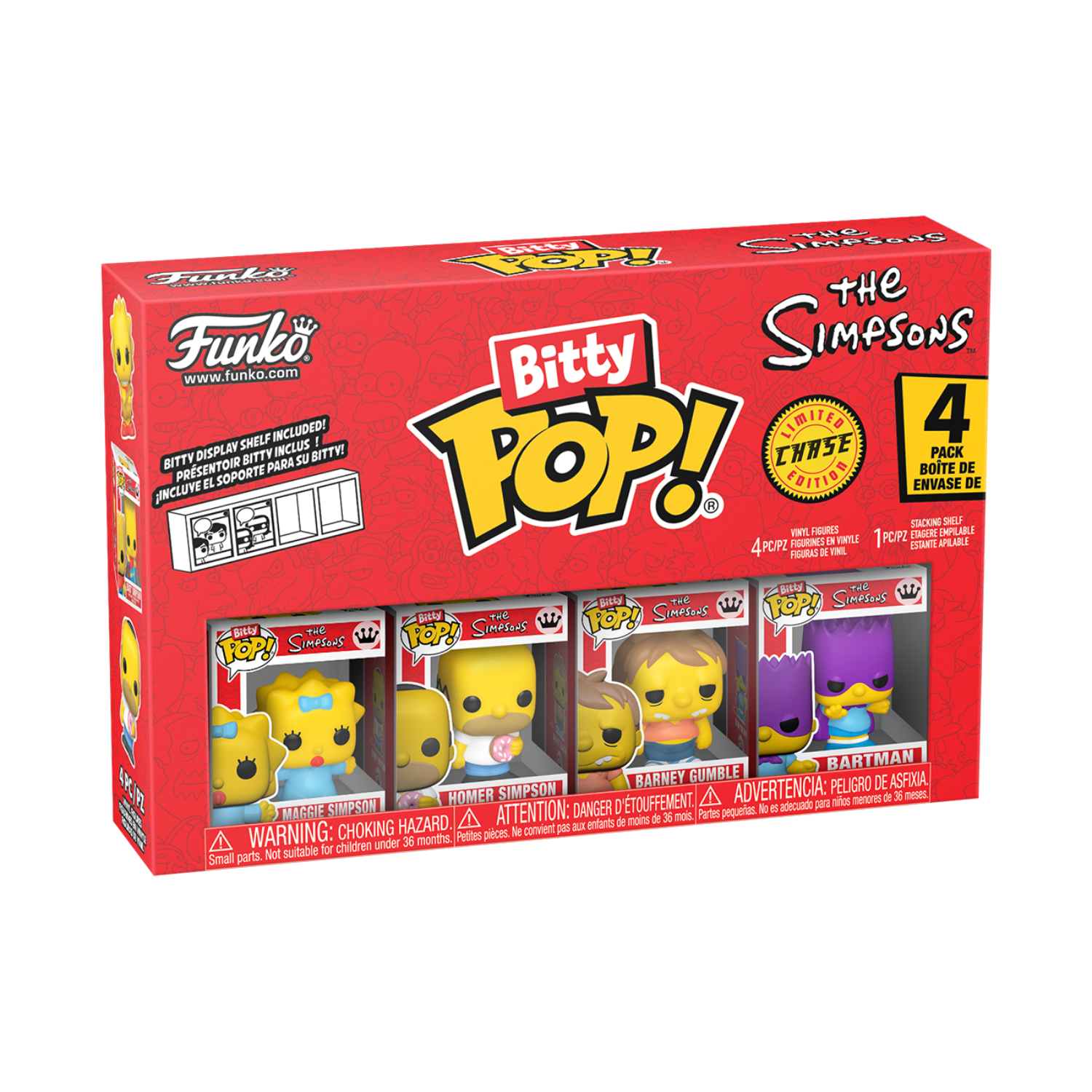 The Simpsons Funko Bitty Pop Series 3 – 4 Pack