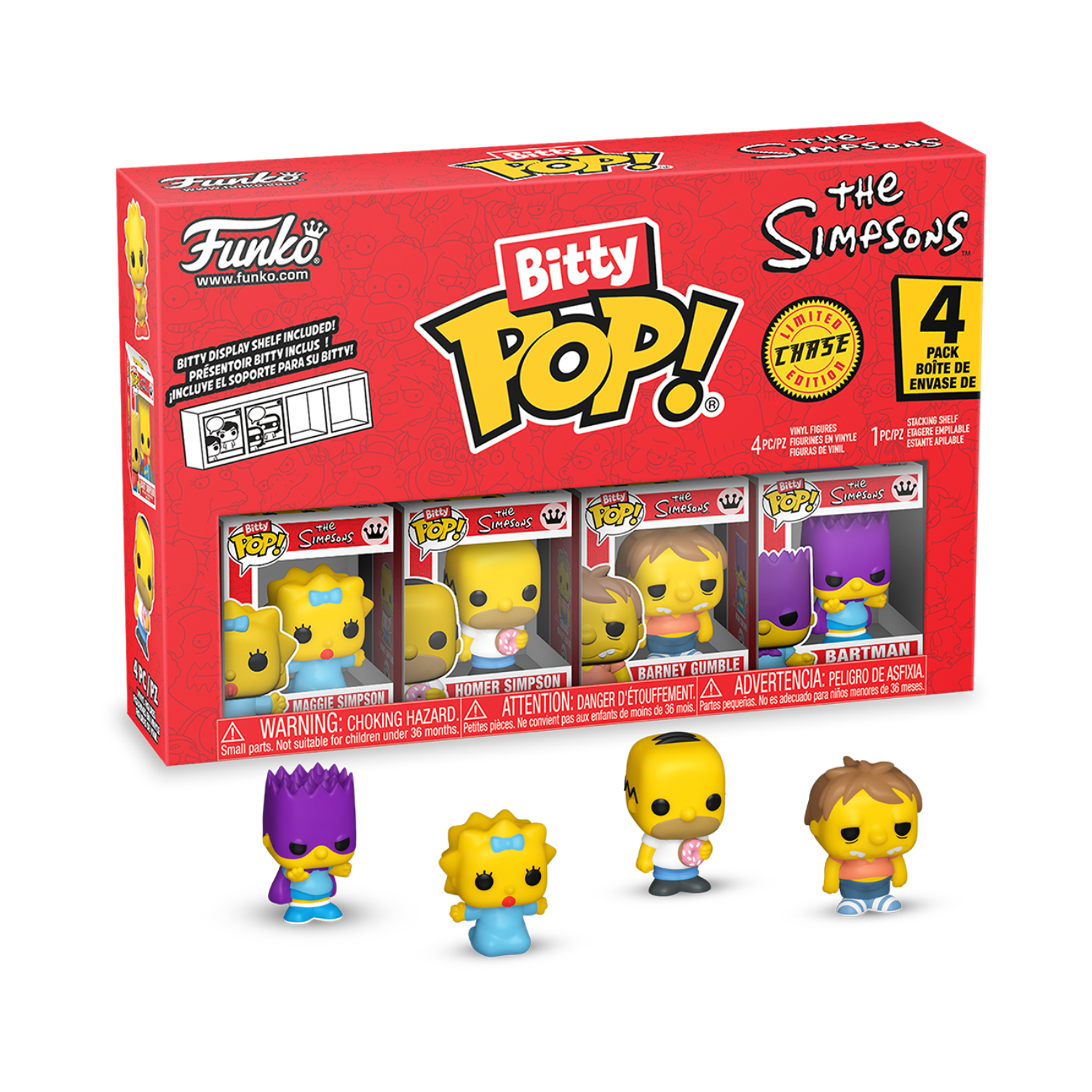 The Simpsons Funko Bitty Pop Series 3 – 4 Pack - Image 2