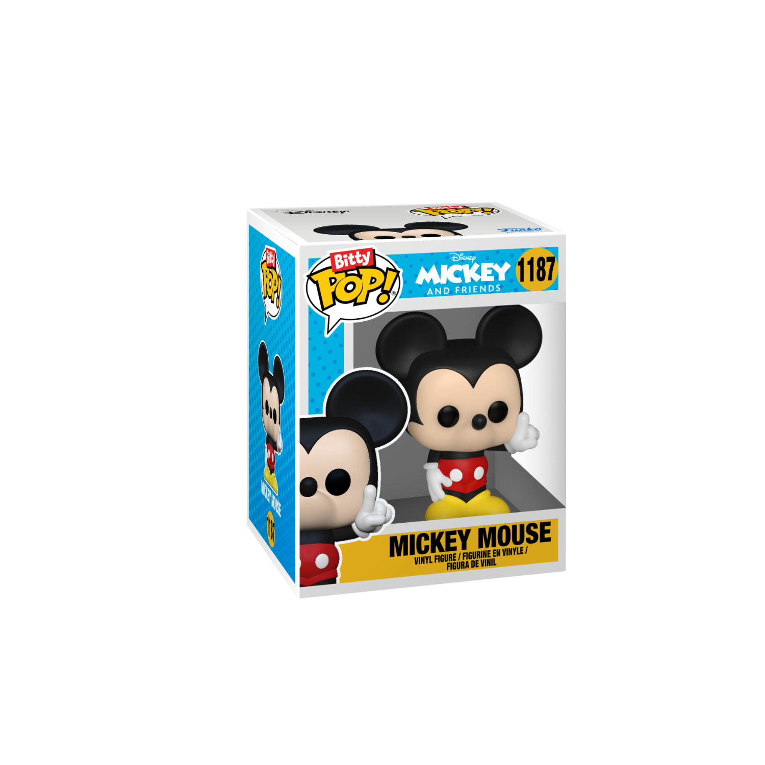 Mickey Mouse & Minnie Mouse – Disney Funko Bitty Pop – 2 Pack - Image 2