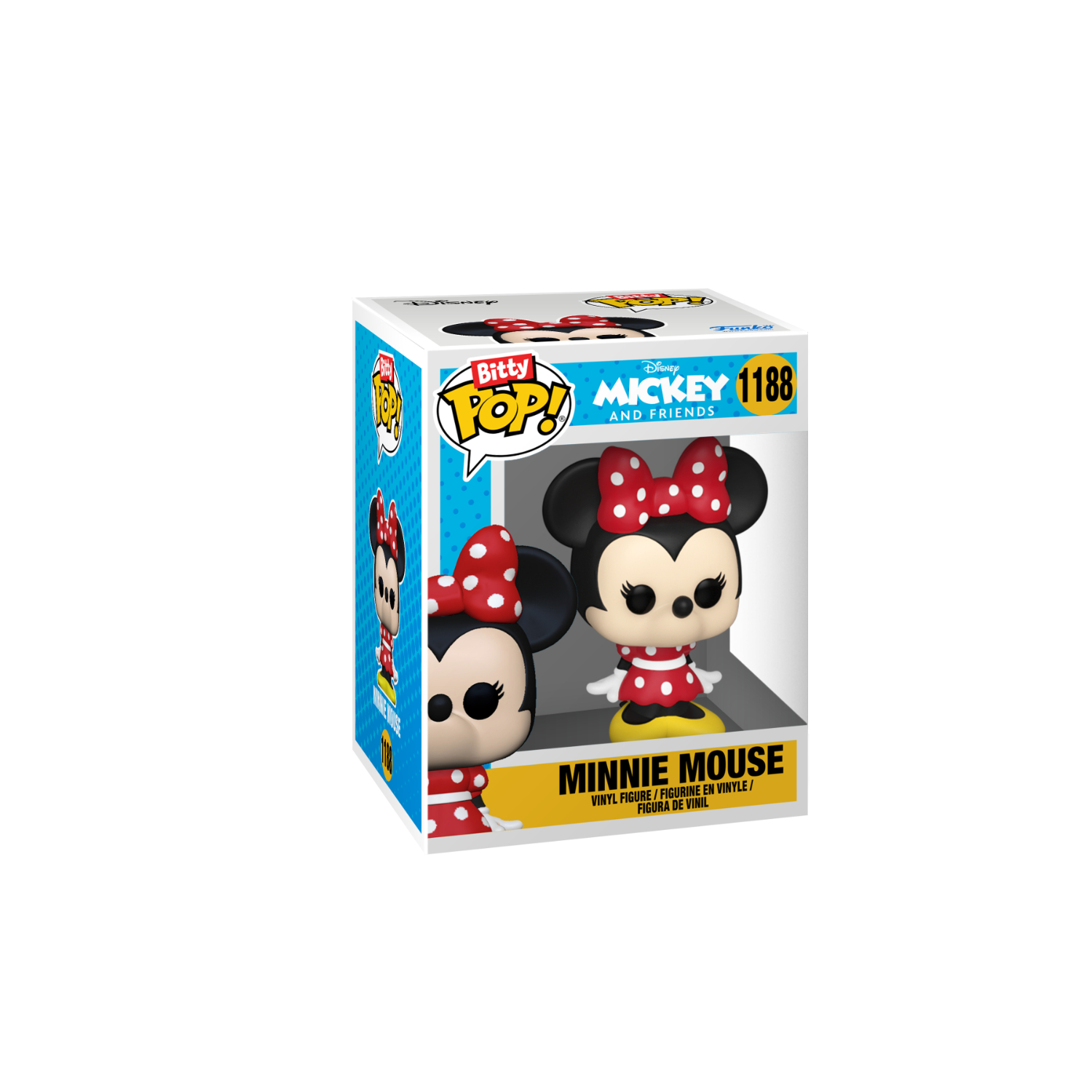 Mickey Mouse & Minnie Mouse – Disney Funko Bitty Pop – 2 Pack - Image 4