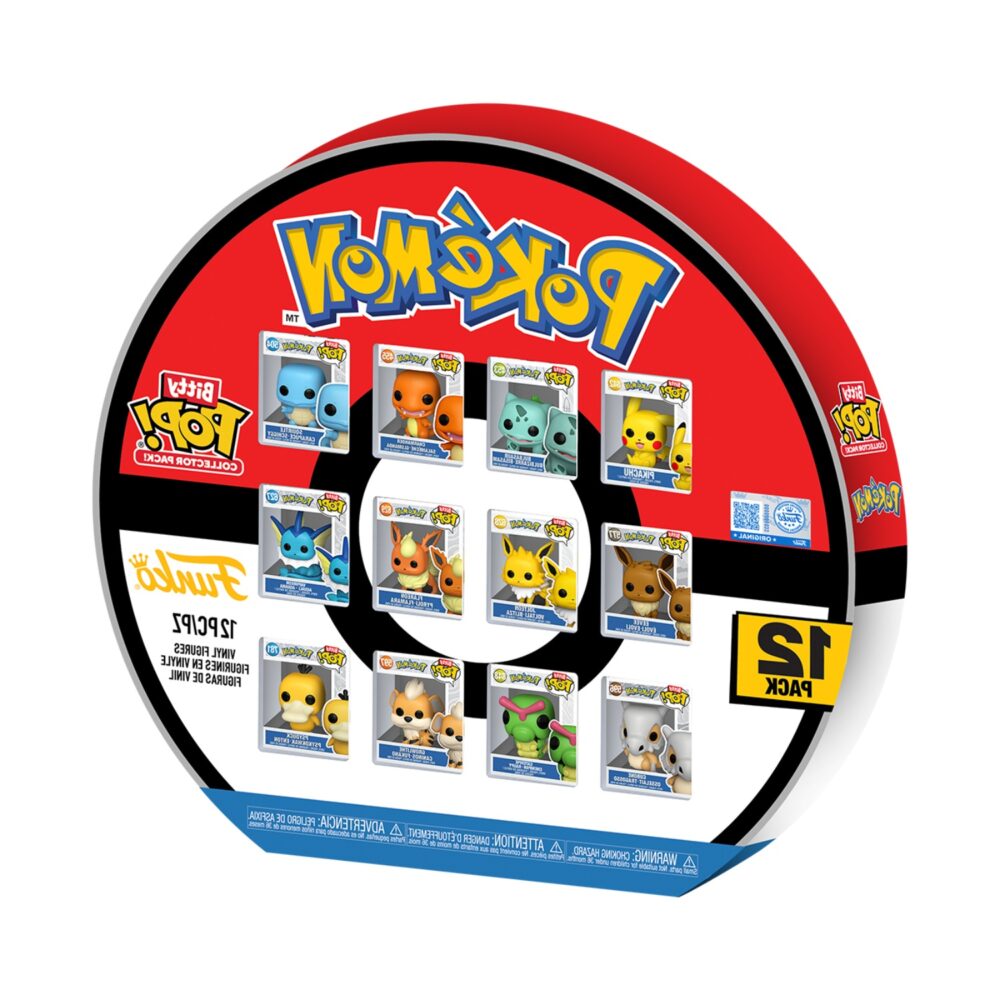 Pokémon Funko Bitty Pop Collector Pack – 12 Pack (Special Edition)