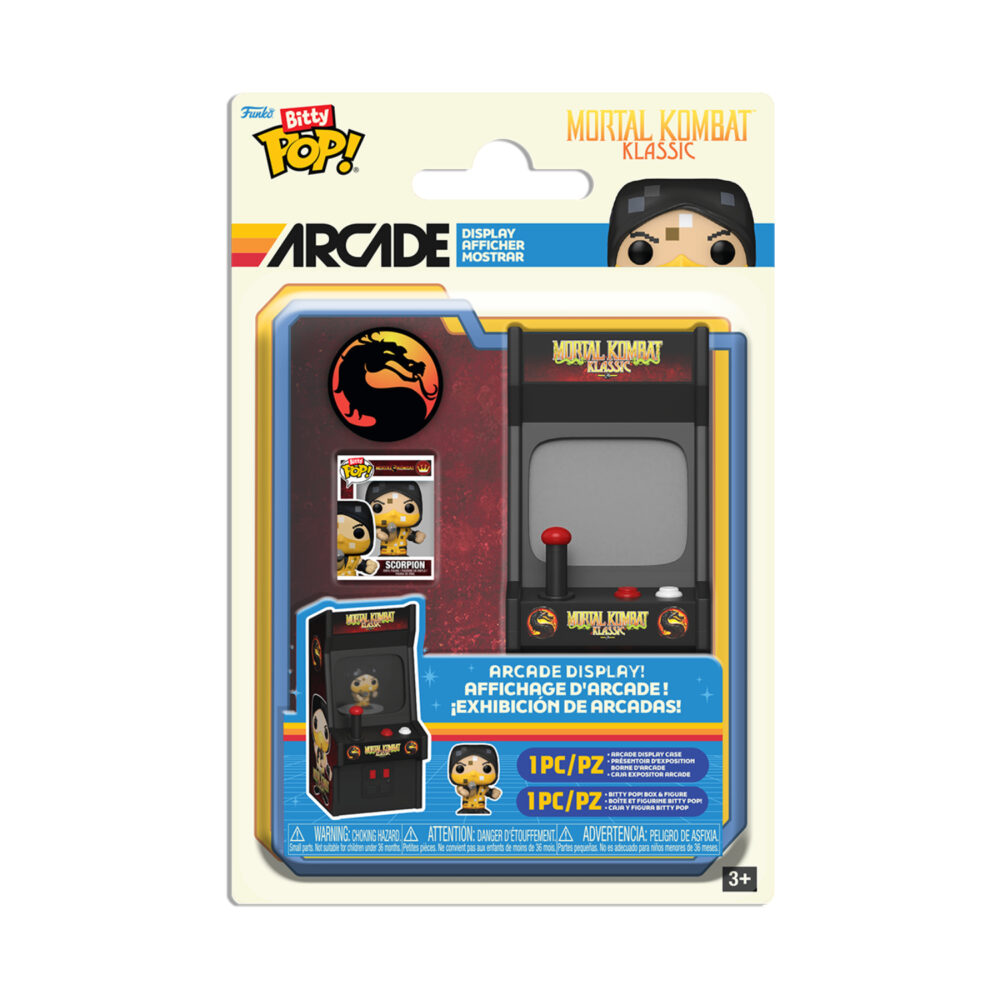 Scorpion - Mortal Kombat Klassic Funko Bitty Pop! Arcade Figure
