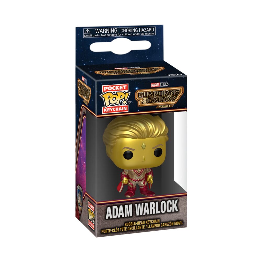 Marvel Guardians Of The Galaxy - Adam Warlock Funko Pop Pocket Keychain