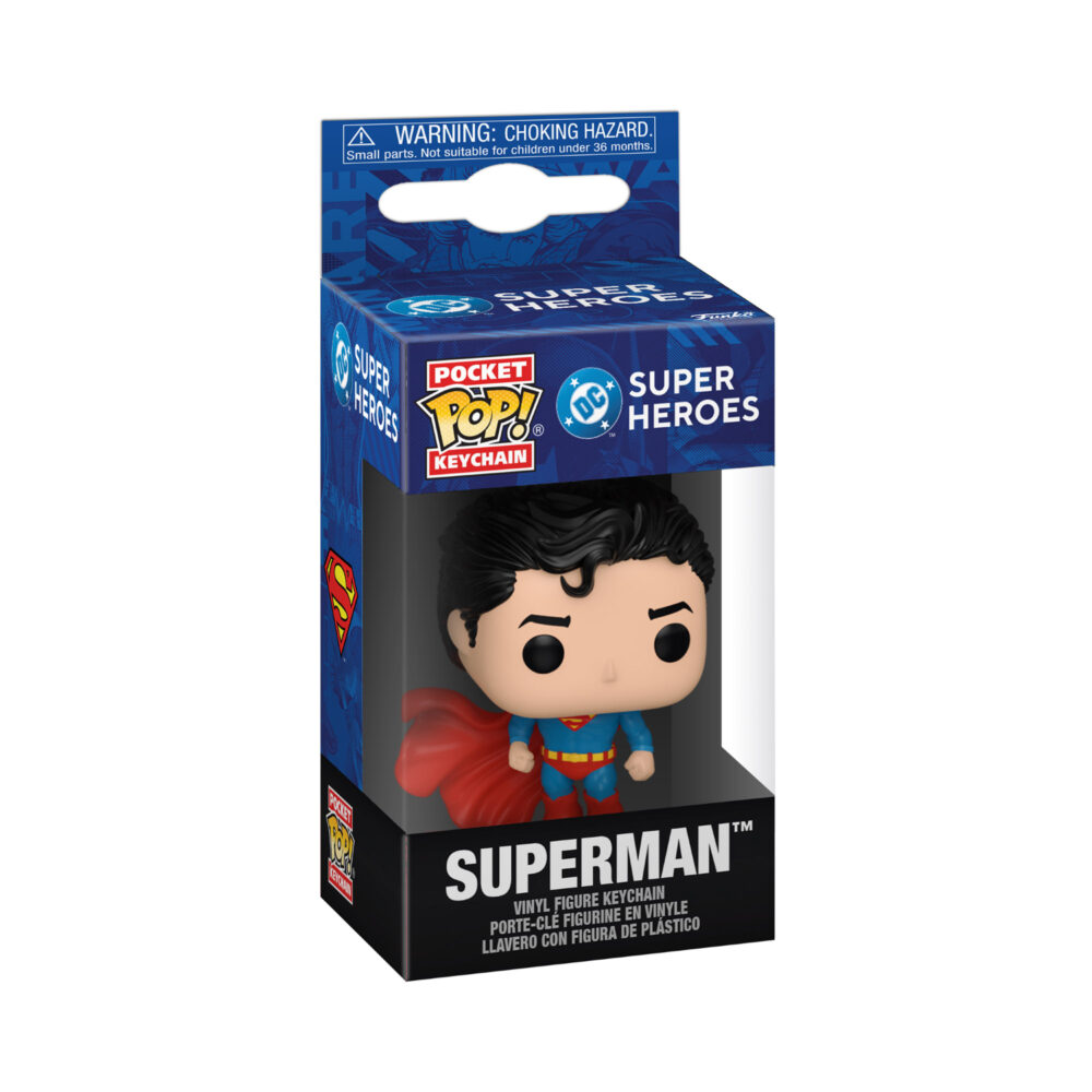 Superman – DC Super Heroes Funko Pop! Pocket Keychain