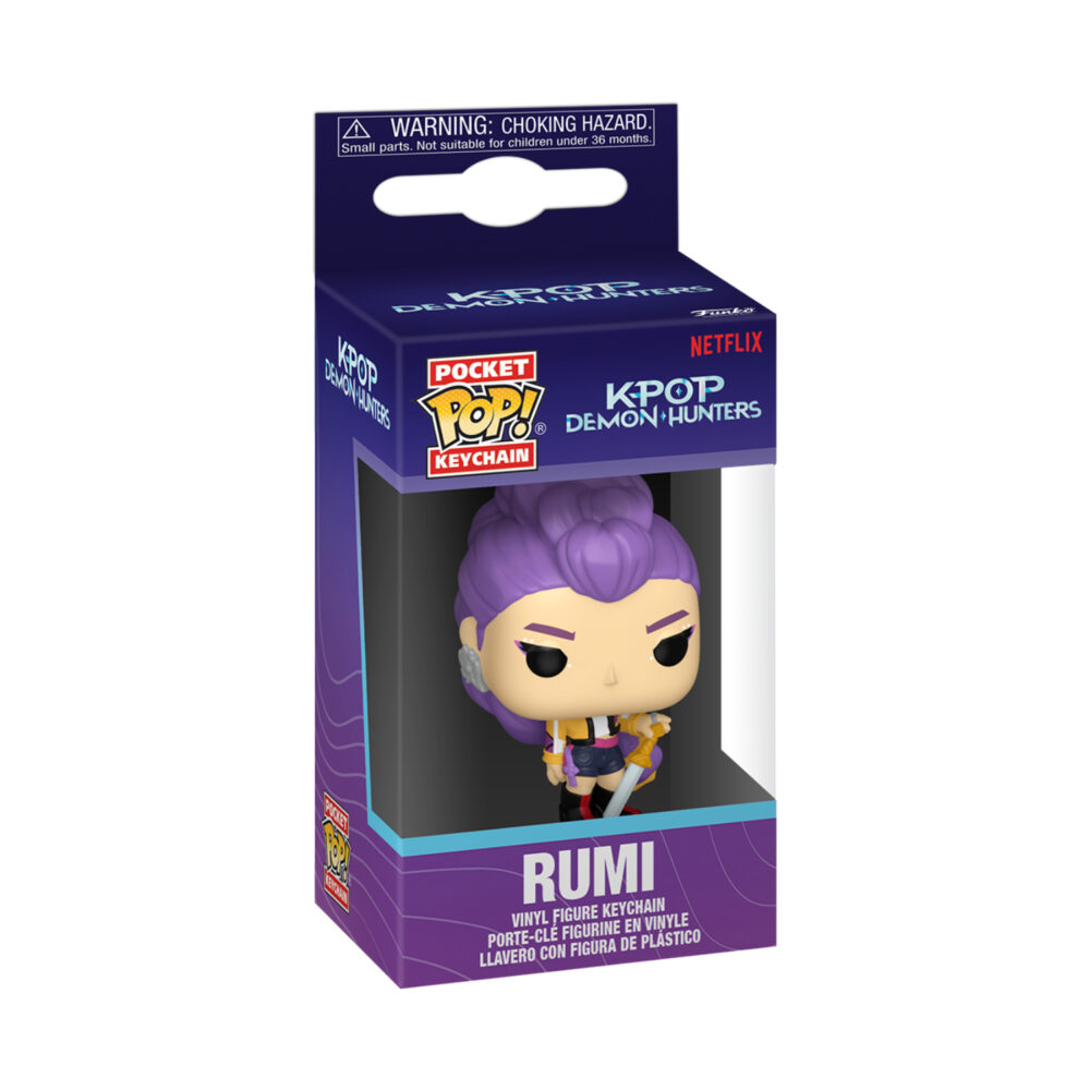 Rumi - KPop Demon Hunters Funko Pop Pocket Keychain