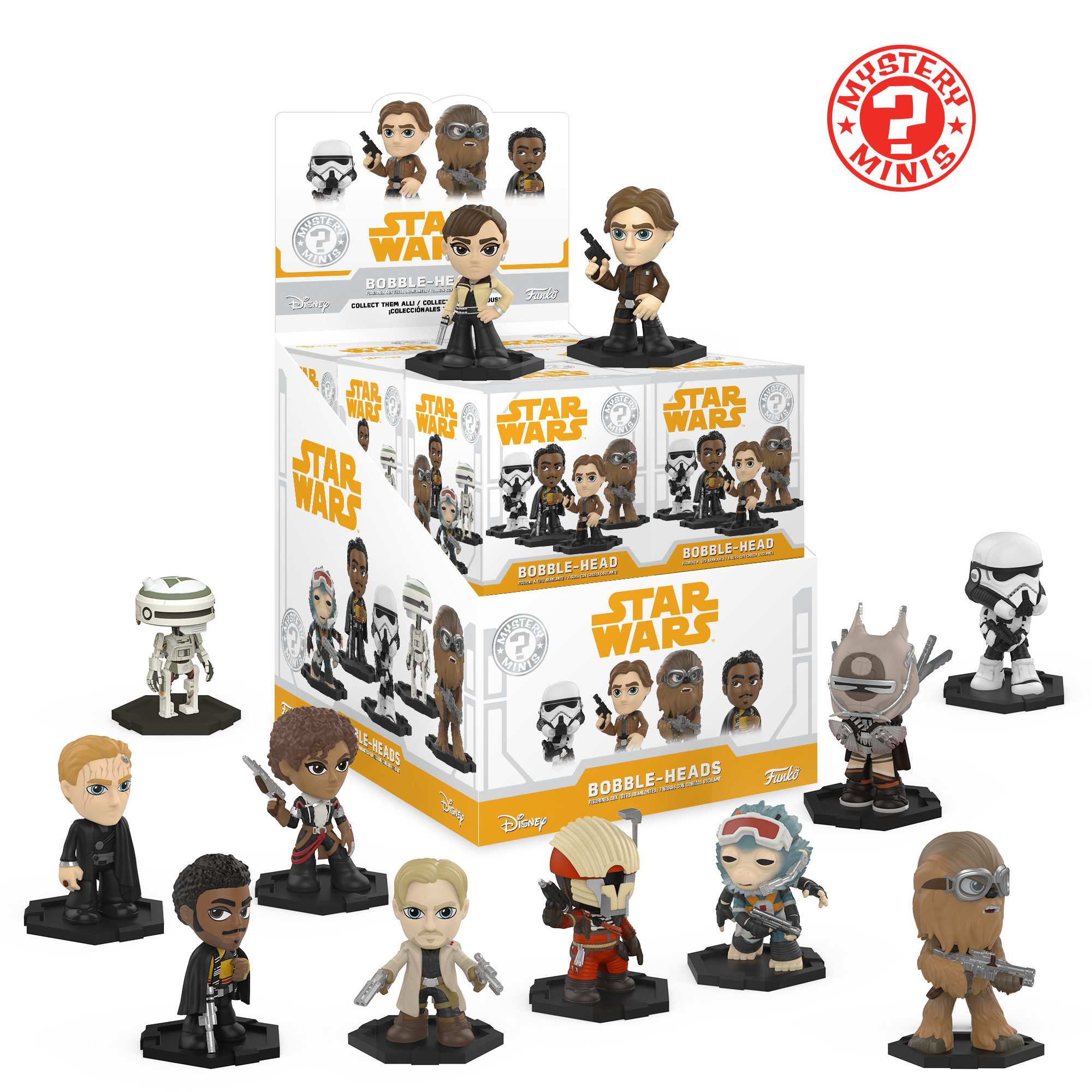 Funko Mystery Minis Movies TV Collectible featuring Star Wars