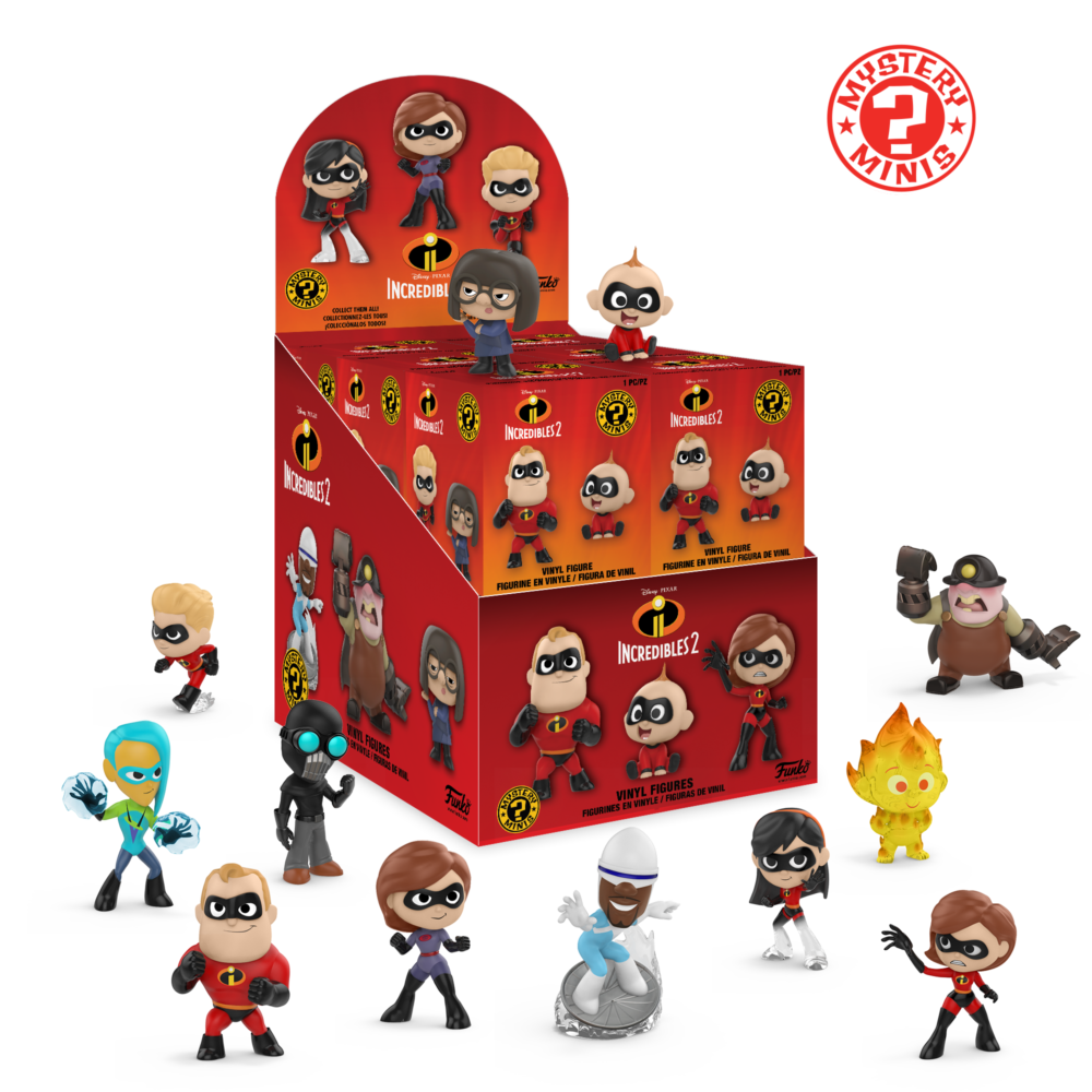 Funko Mystery Minis Disney Collectible featuring Incredibles 2