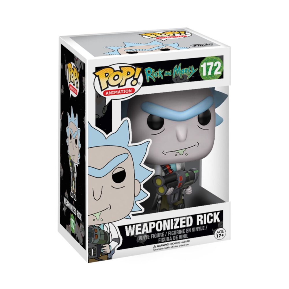 Weaponized Rick - Rick and Morty Funko Pop Figure #172