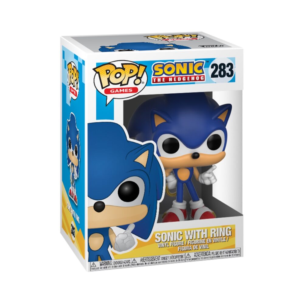 Sonic with Ring – Sonic the Hedgehog Funko Pop Vinyl Figure #283