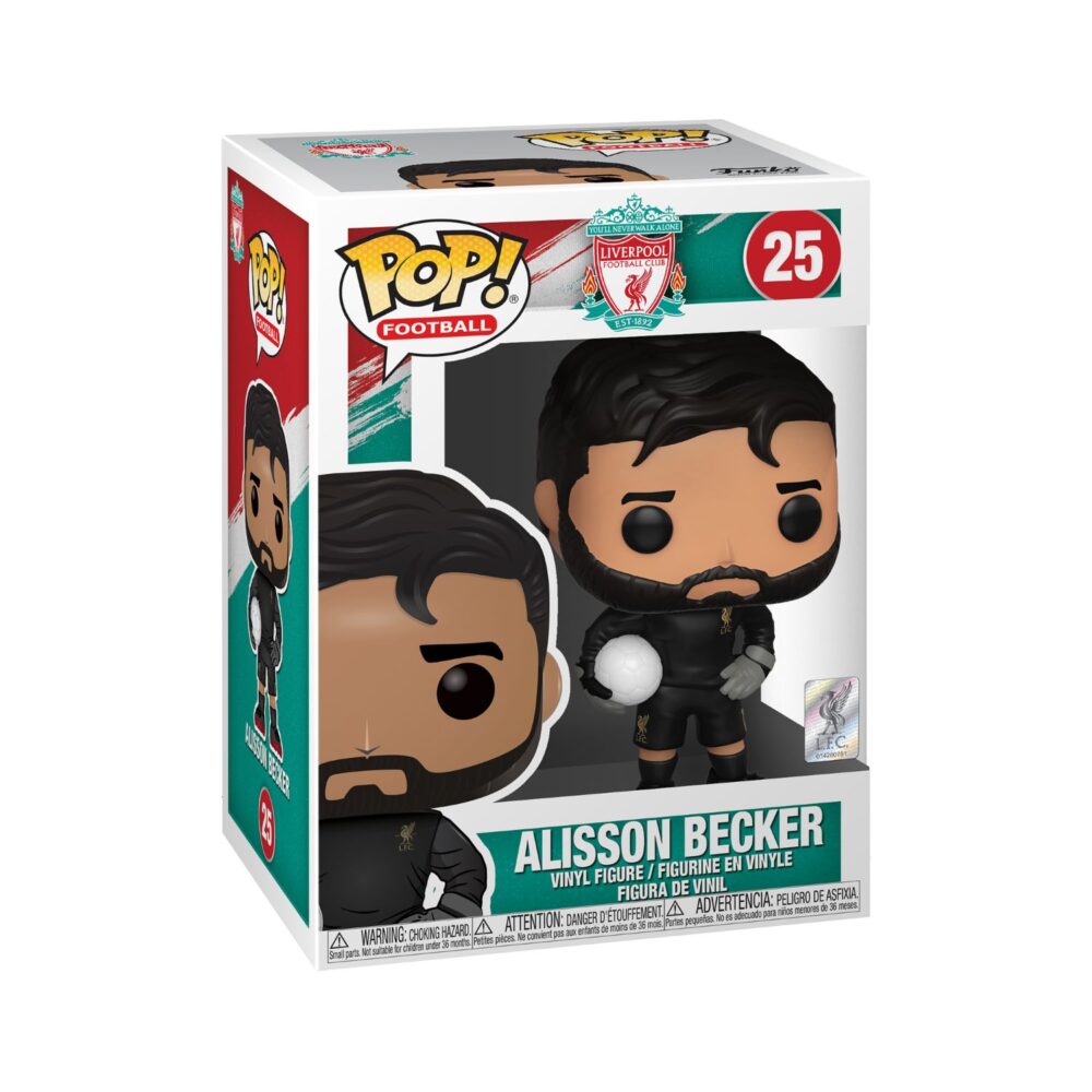 Alisson Becker – Liverpool Football Club Funko Pop Vinyl Figure #25