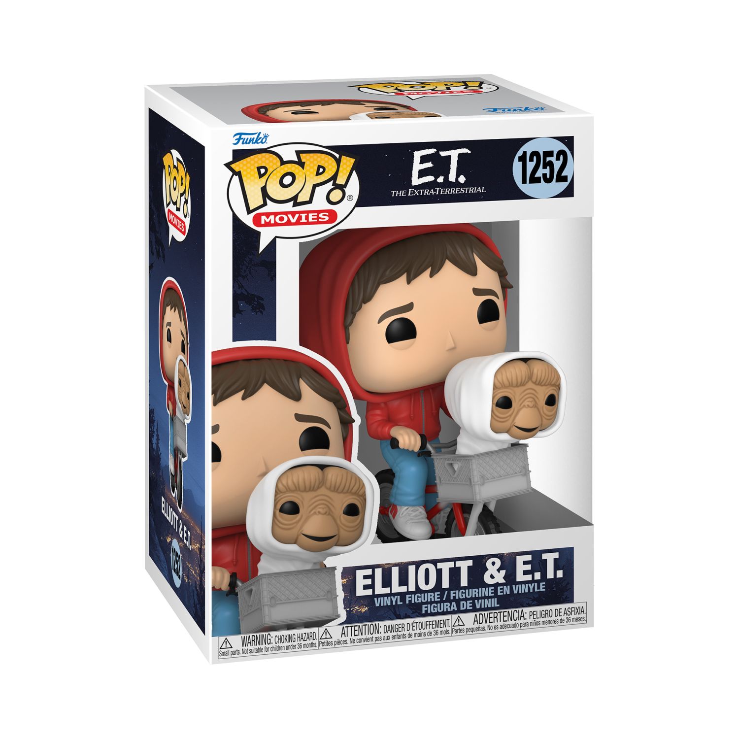 Elliot & E.T. – E.T. The Extra-Terrestrial Funko Pop Figure – Special Edition #1252