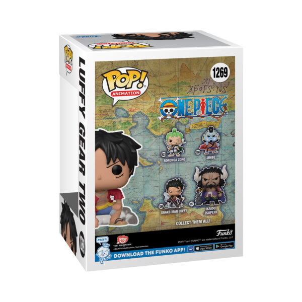 One Piece Funko Pop - Luffy Gear Two #1269 Vinyl Pop Figure - Image 2