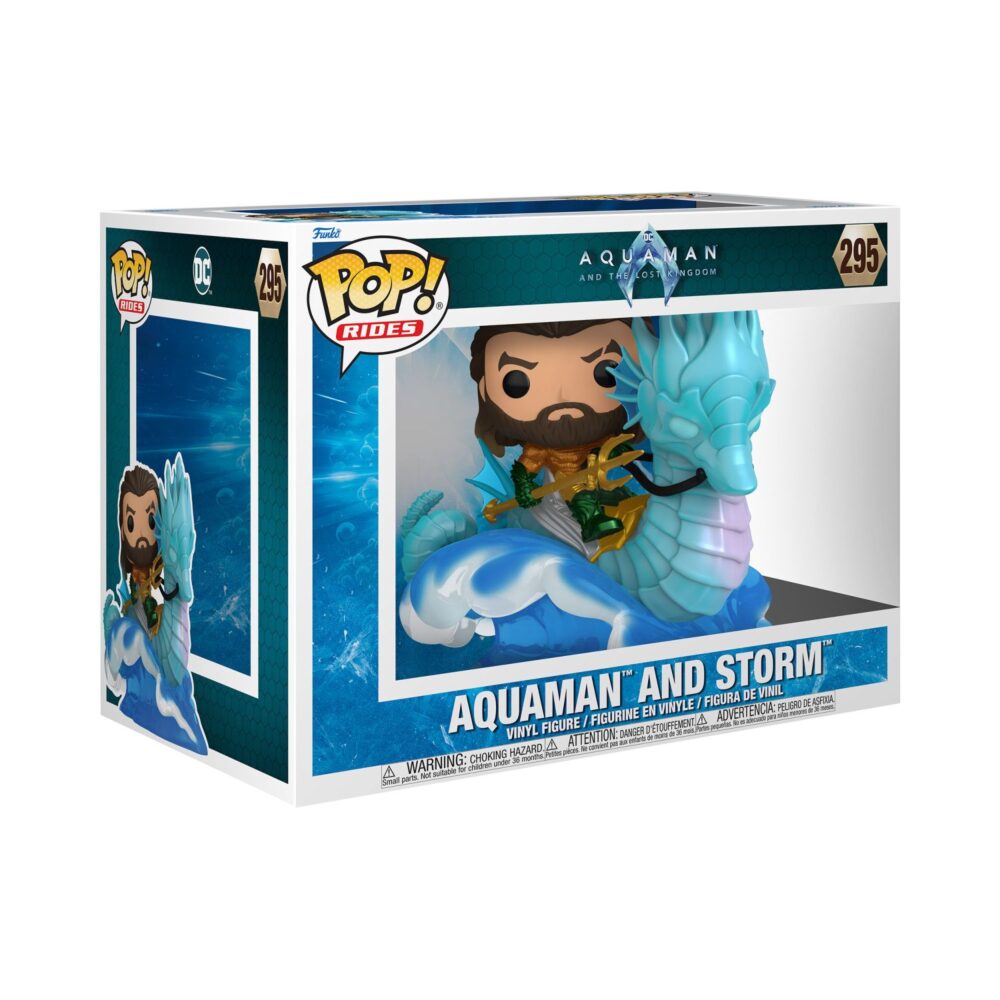 Aquaman with Storm Aquaman And The Lost Kingdom Funko Pop #295