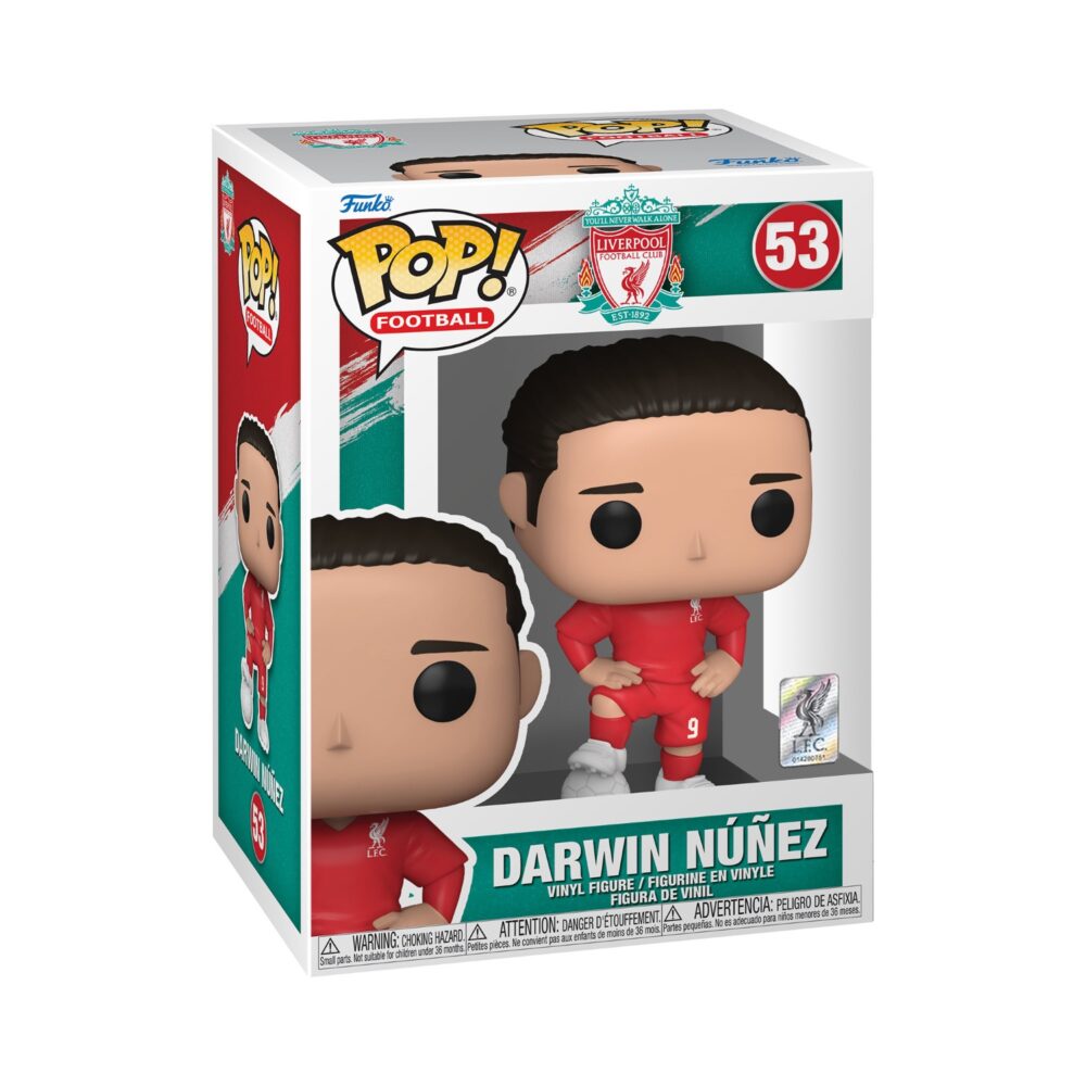 Darwin Núñez – Liverpool Football Club Funko Pop Vinyl Figure #53