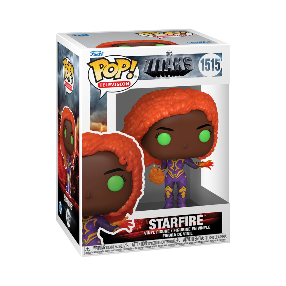 DC Comics Titans Starfire Funko Pop Vinyl Figure Box View