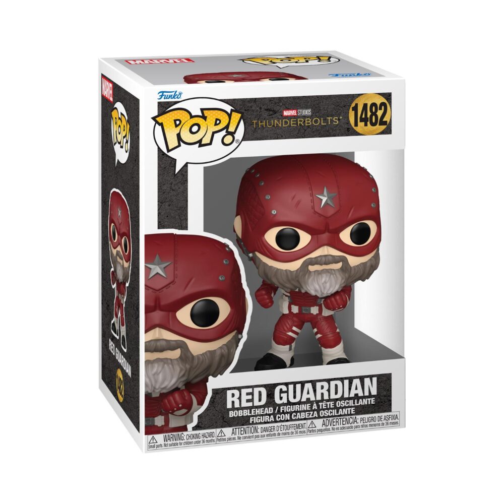 Red Guardian - Marvel Studios Thunderbolts Funko Pop Bobblehead Figure #1482