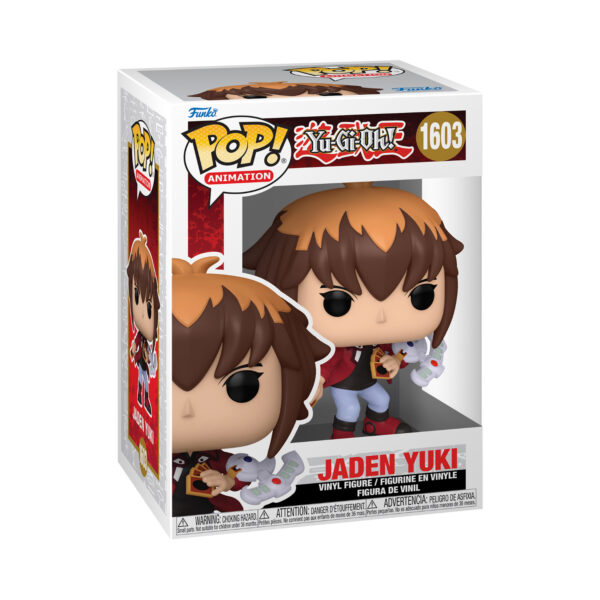 Yu-Gi-Oh Jaden Yuki Funko Pop Vinyl Figure in display box