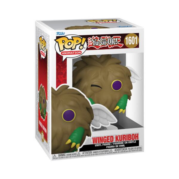 Prepare to duel in your Yu-Gi-Oh collection by playing your Winged Kuriboh card! Summon this creature into your Dueling Arena as Pop! Winged Kuriboh! Vinyl figure is approximately 4-inches tall.