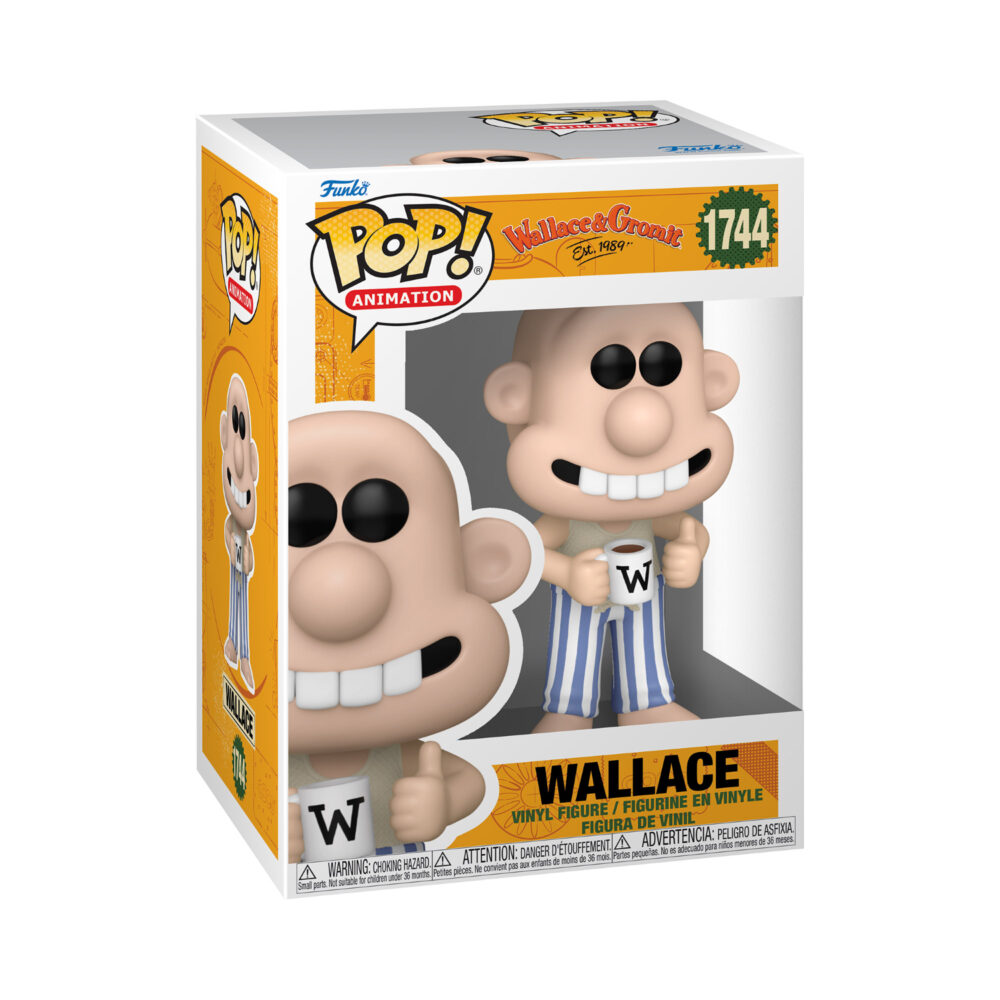 Wallace & Gromit Wallace Funko Pop Figure 1744
