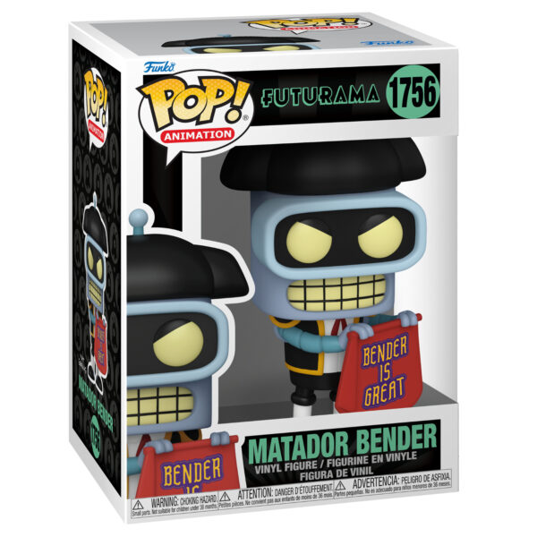 Futurama - Matador Bender Funko Pop Vinyl Figure 1756