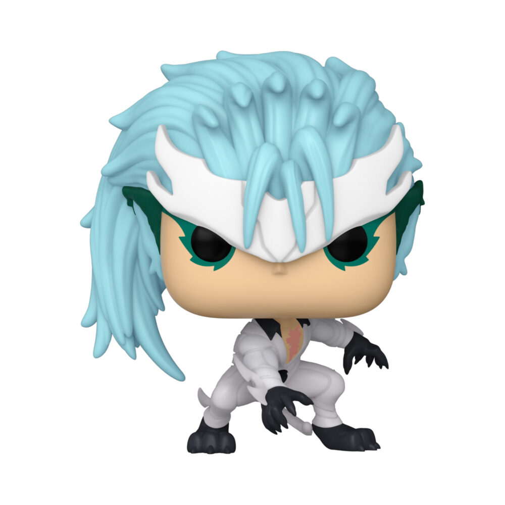 Unboxed Bleach Funko Pop Grimmjow Jeagerjaques Vinyl Figure #1820 displaying detailed features.