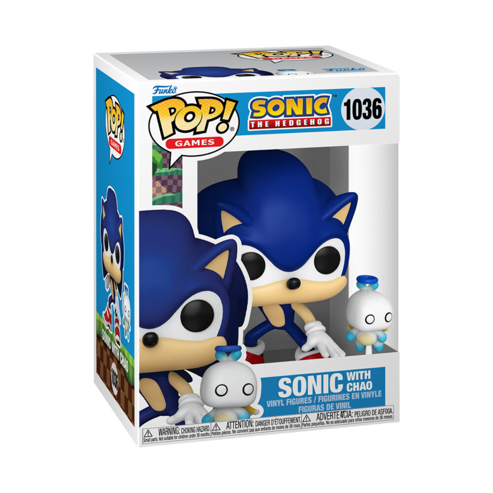 Sonic with Chao – Sonic the Hedgehog Funko Pop Vinyl Figure #1036