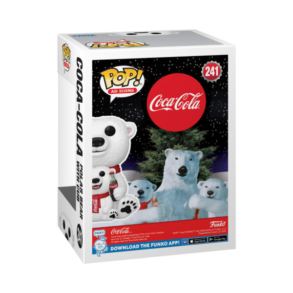 Coca-Cola-Coca-Cola Polar Bear With Cub Funko Pop Vinyl Figure Ad Icons 241 - Image 2