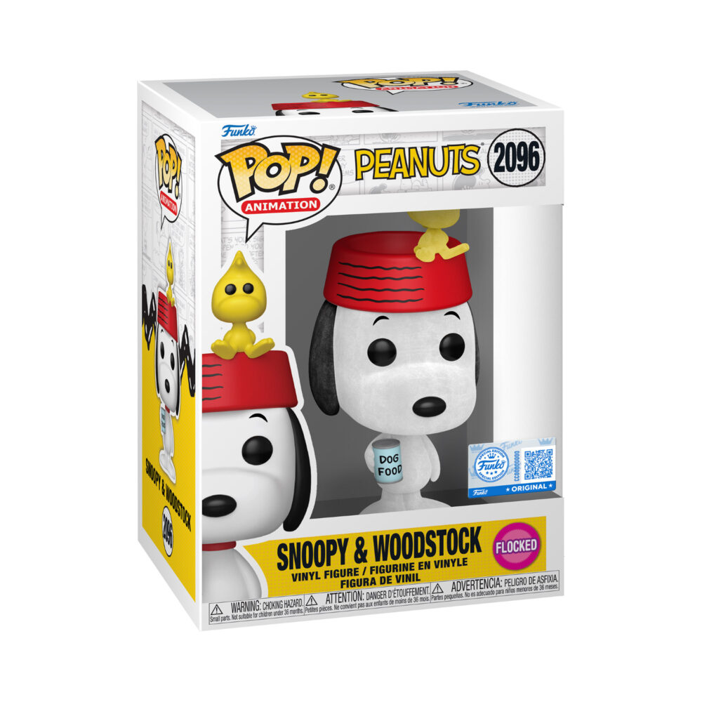 Snoopy & Woodstock – Peanuts Funko Pop Figure – Special Edition #2096