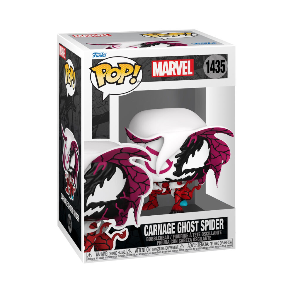 Carnage - Ghost Spider Marvel Funko Pop Bobblehead 1435