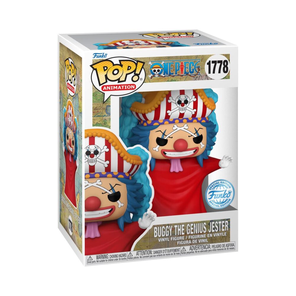 One Piece Buggy The Genius Jester Funko Pop Figure 1778