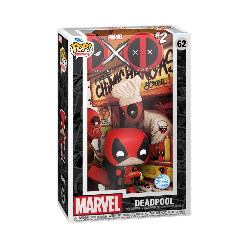 Deadpool – Marvel Funko Pop Comic Covers Vinyl Figure - Special Edition #62