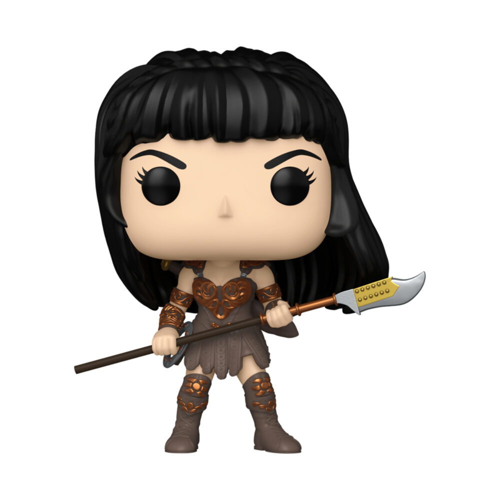 Unboxed Xena Warrior Princess Funko Pop collectable television vinyl figure #1665, showcasing detailed features.