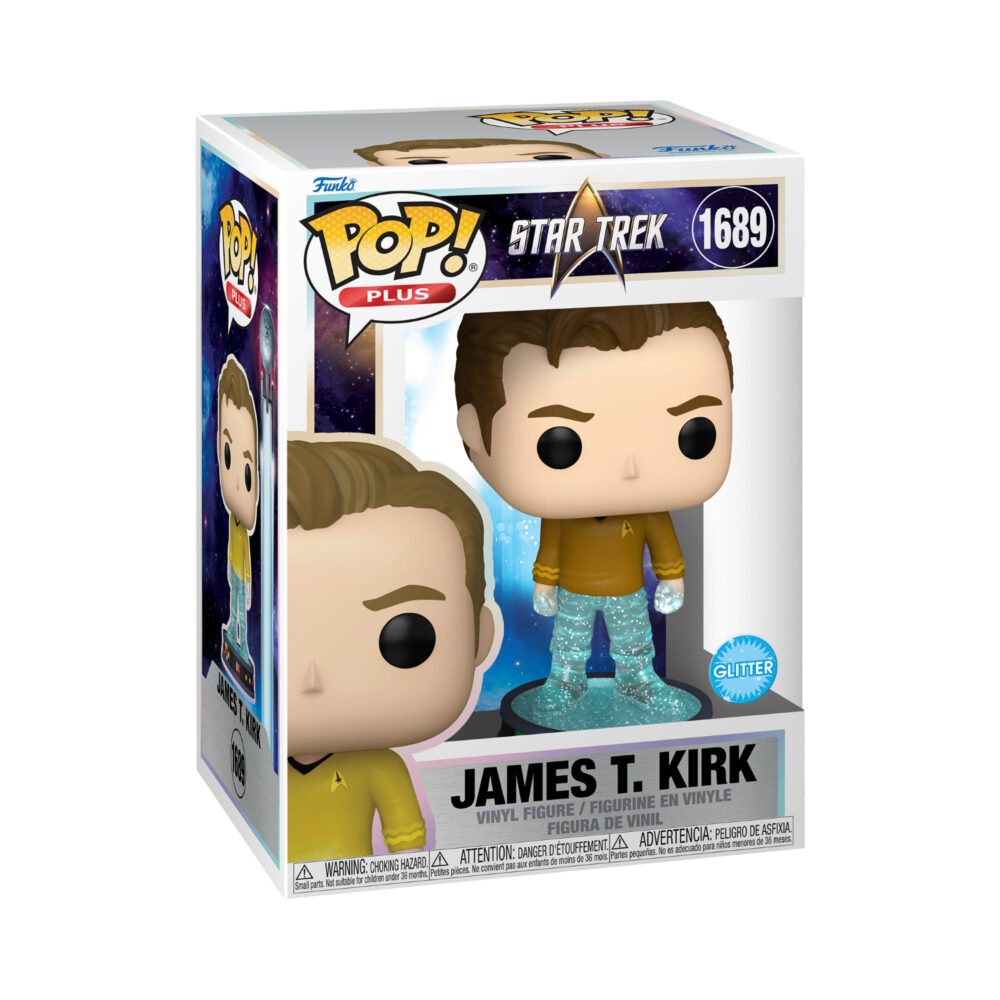 James T. Kirk – Star Trek Funko Pop Vinyl Figure (Glitter) #1689