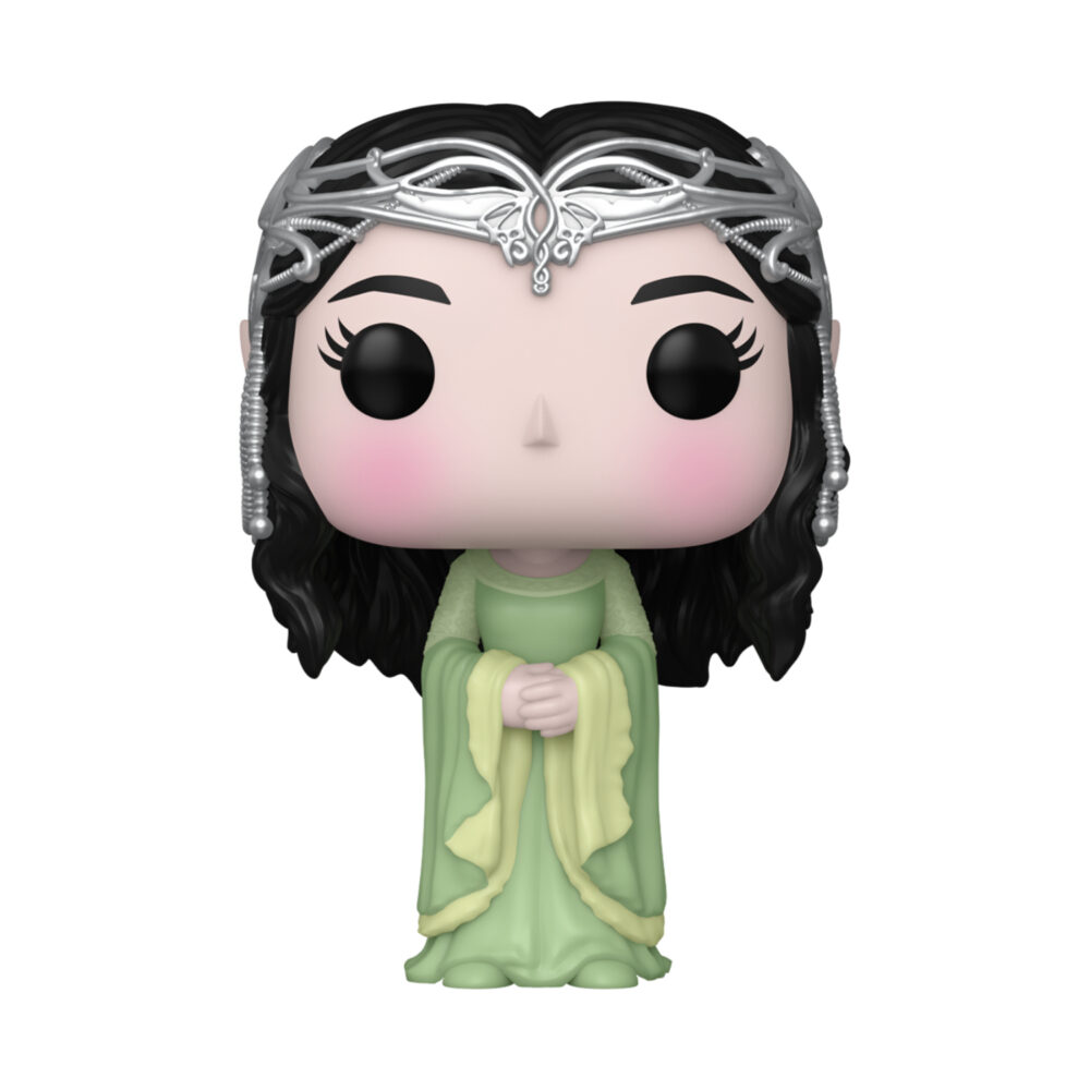Funko Pop Arwen #1745 figurine from The Lord of the Rings displayed outside of its box