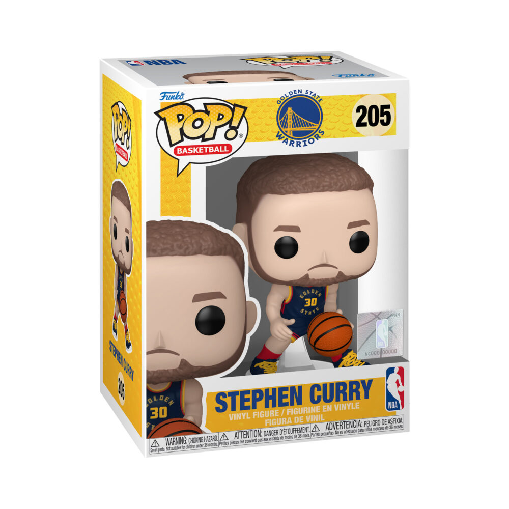 Stephen Curry – Golden State Warriors Funko Pop Vinyl Figure #205