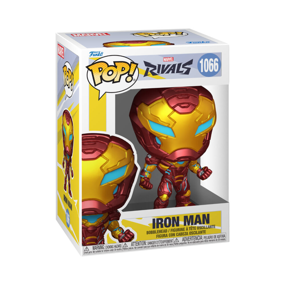 Iron Man – Marvel Rivals Funko Pop Bobblehead Vinyl Figure #1066