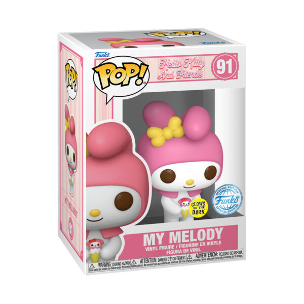 Hello Kitty My Melody - Glow in the Dark Funko Pop 94