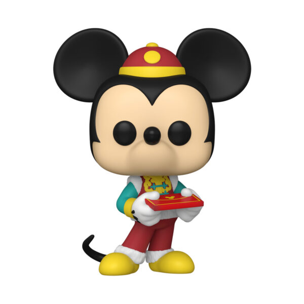 Front view of Lunar New Year Mickey Funko Pop #1540, a Mickey and Friends vinyl figure.