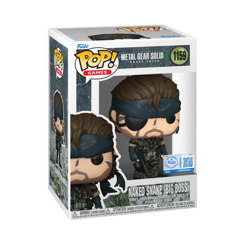 Naked Snake (Big Boss) – Metal Gear Solid: Snake Eater Funko Pop – Special Edition #1159