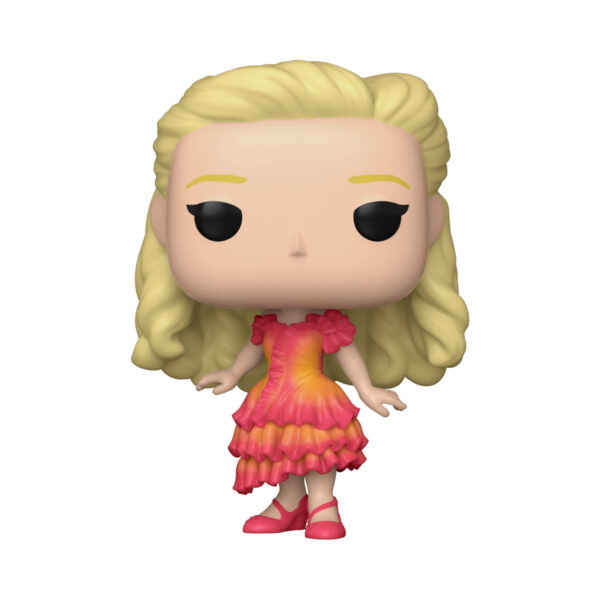 Front view of Glinda in Red Dress Funko Pop #1702, a Wicked vinyl pop figure.