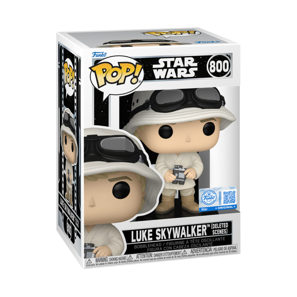 Luke Skywalker (Deleted Scenes) – Star Wars Funko Pop – Special Edition #800