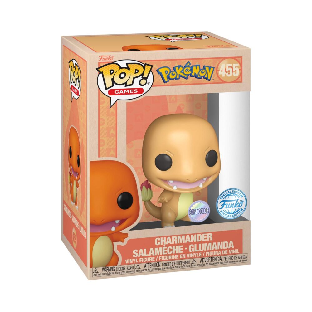 Charmander – Pokémon Funko Pop Figure – Special Edition #455